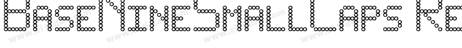 BaseNineSmallCaps Regular字体转换